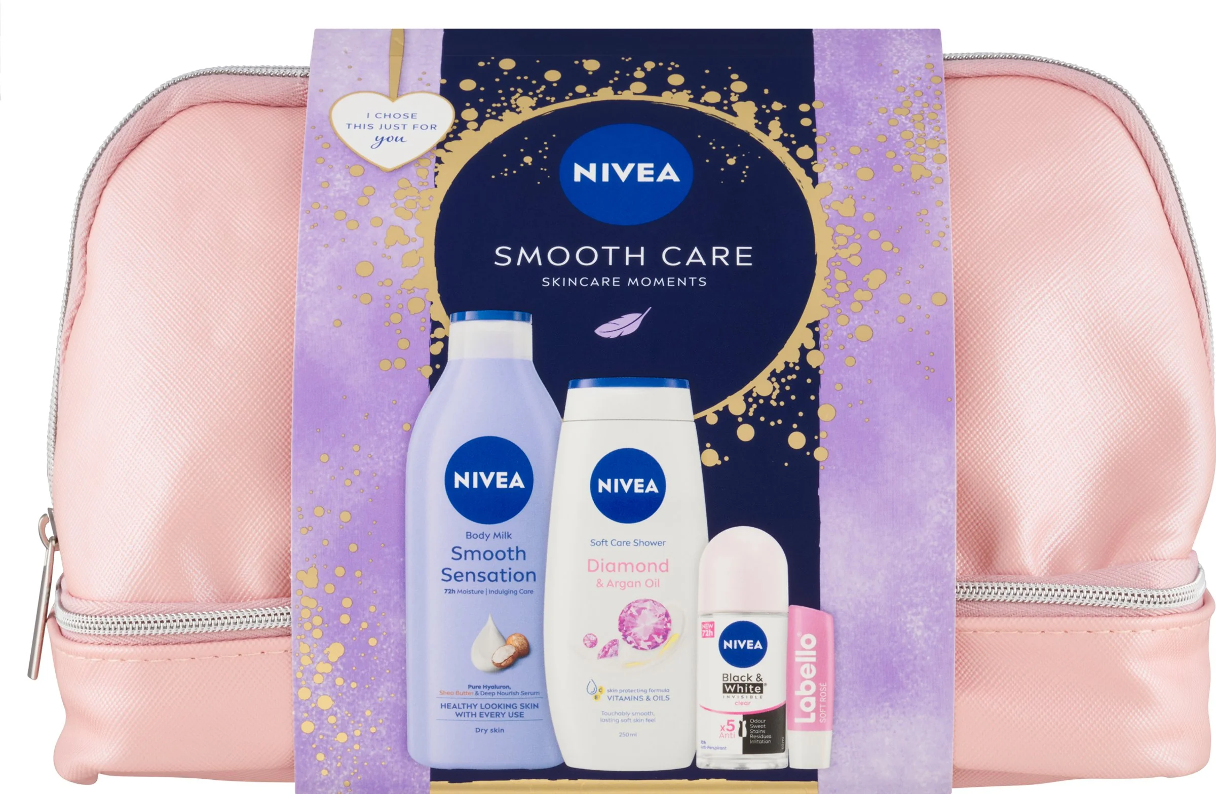 NIVEA BAG SMOOTH CARE 1×1 ks, darčekové balenie