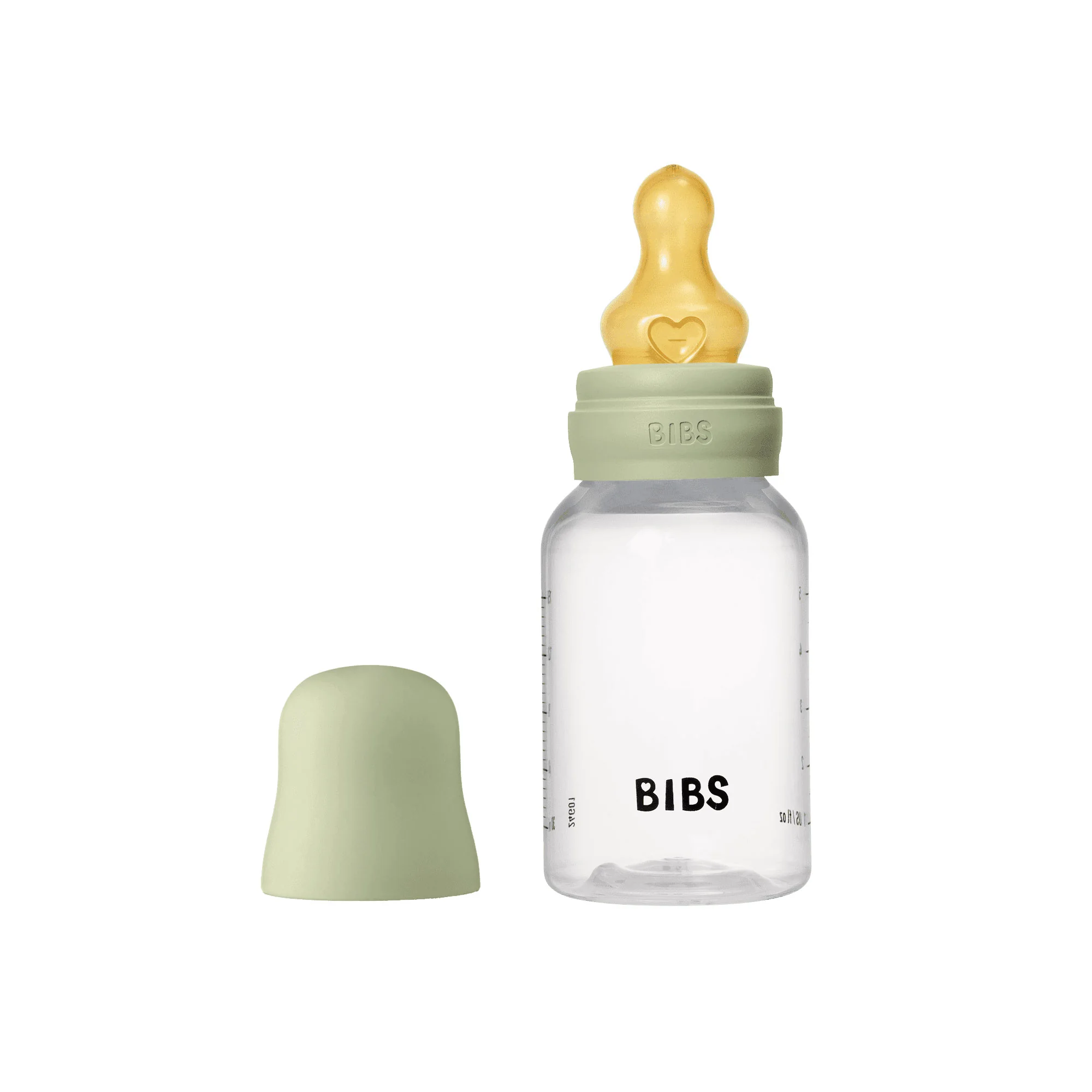 BIBS antikoliková fľaša so silikónovým cumlíkom 150ml - Ivory