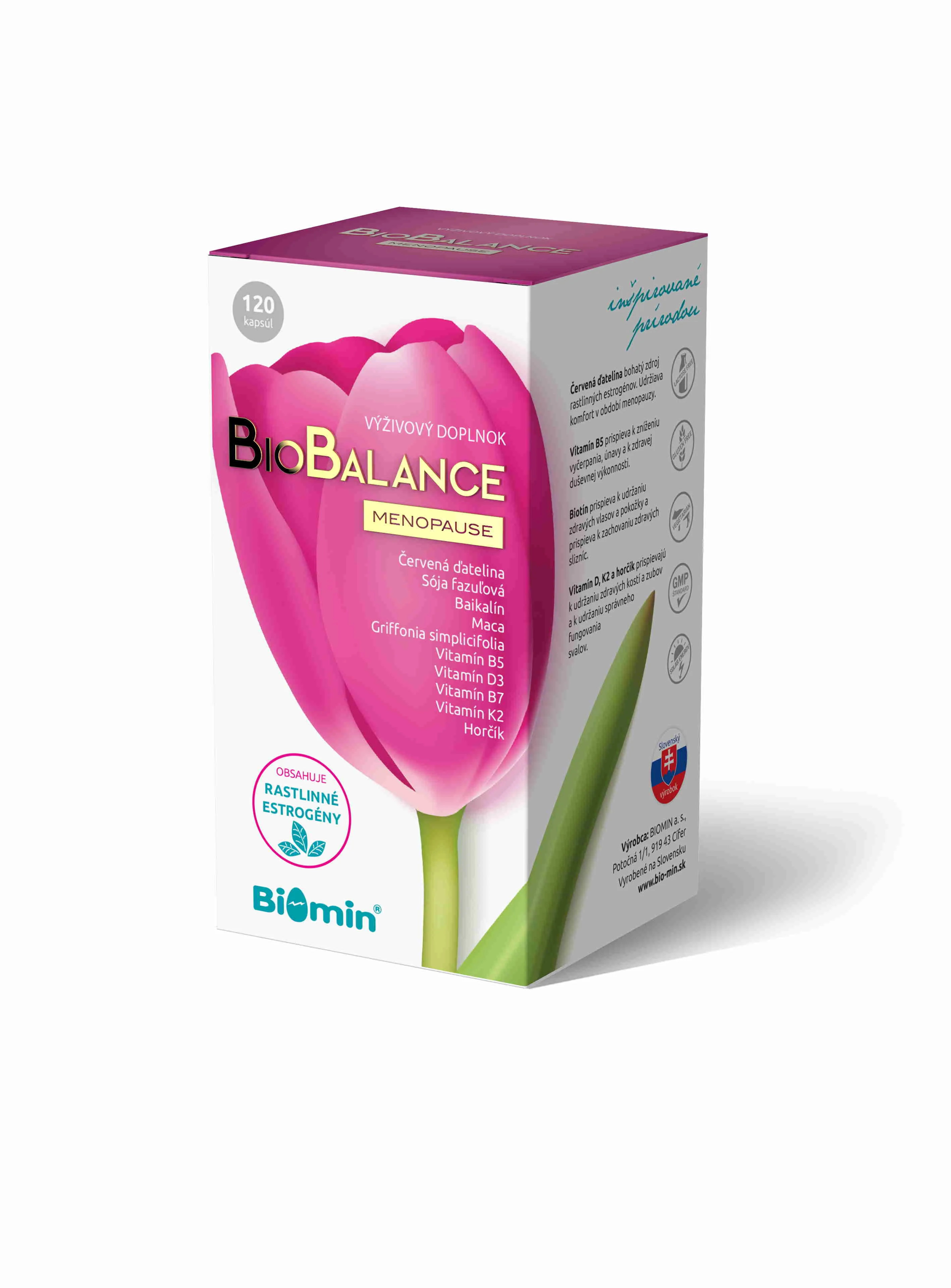 BIOMIN BioBalance MENOPAUSE 120 cps