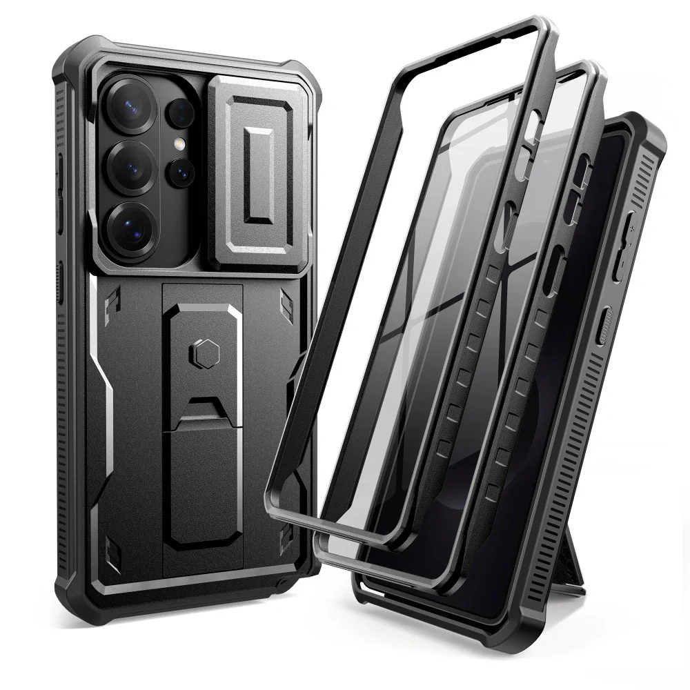 Tech-Protect Kevlar Cam kryt na Samsung Galaxy S26 Ultra, čierny
