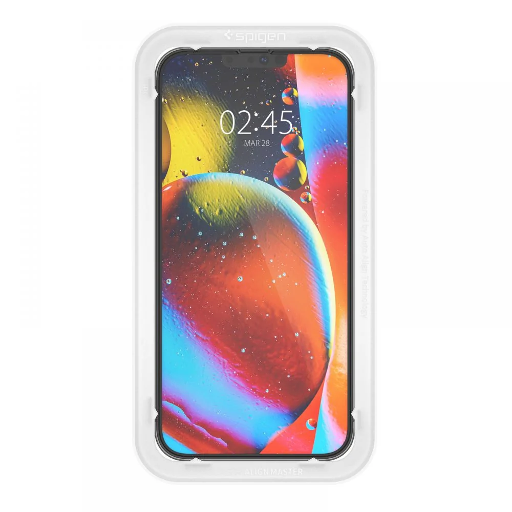 Spigen Glas.Tr Full Cover 2x ochranné sklo na iPhone 13 Pro Max / 14 Plus / 15 Plus, čierne lus / 15 Plus, čierne