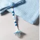 BABYONO Klip silikónový Natural nursing blue fox 1×1 ks, silikónový klip na cumlík