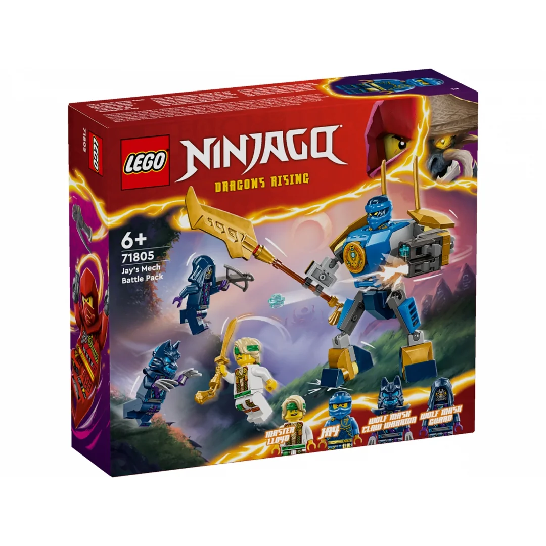 LEGO® Ninjago® 71805 Bojový balíček Jayovho robota