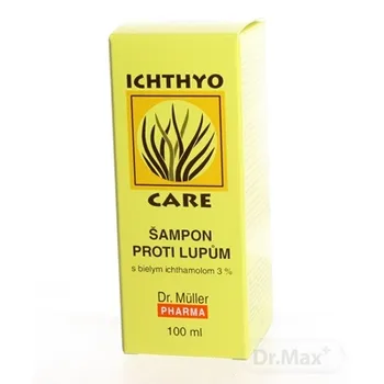 Dr. Müller IchthyoCare ŠAMPÓN 3% ICHT. 1×100 ml, šampón proti lupinám