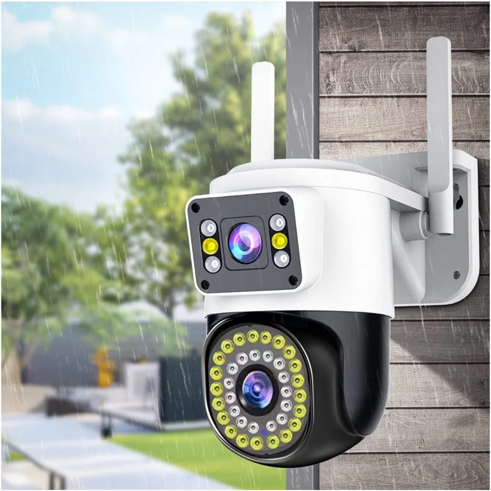 MG Security duálna kamera s funkciou otáčania 8Mpx WiFi IP UHD