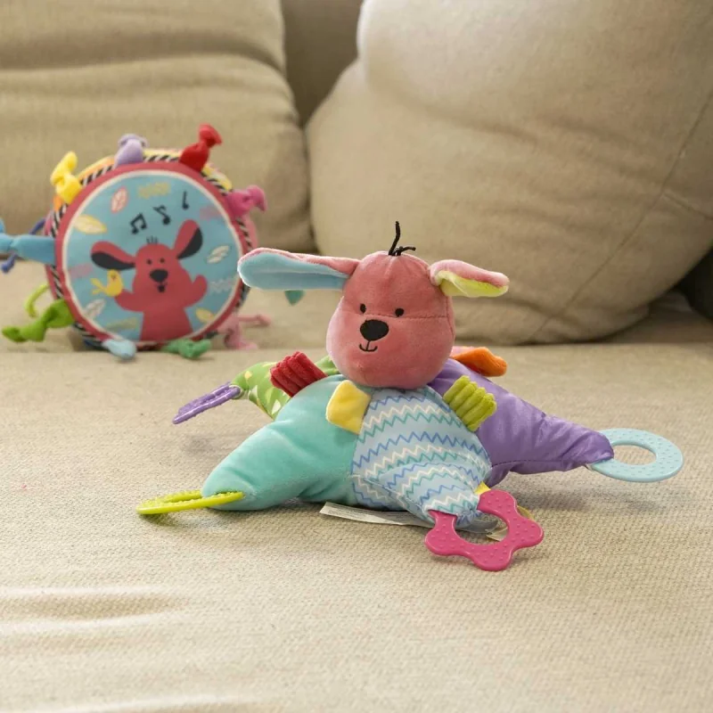 K´s Kids Star Patrick edukačná plyšová hviezda s hryzátkami