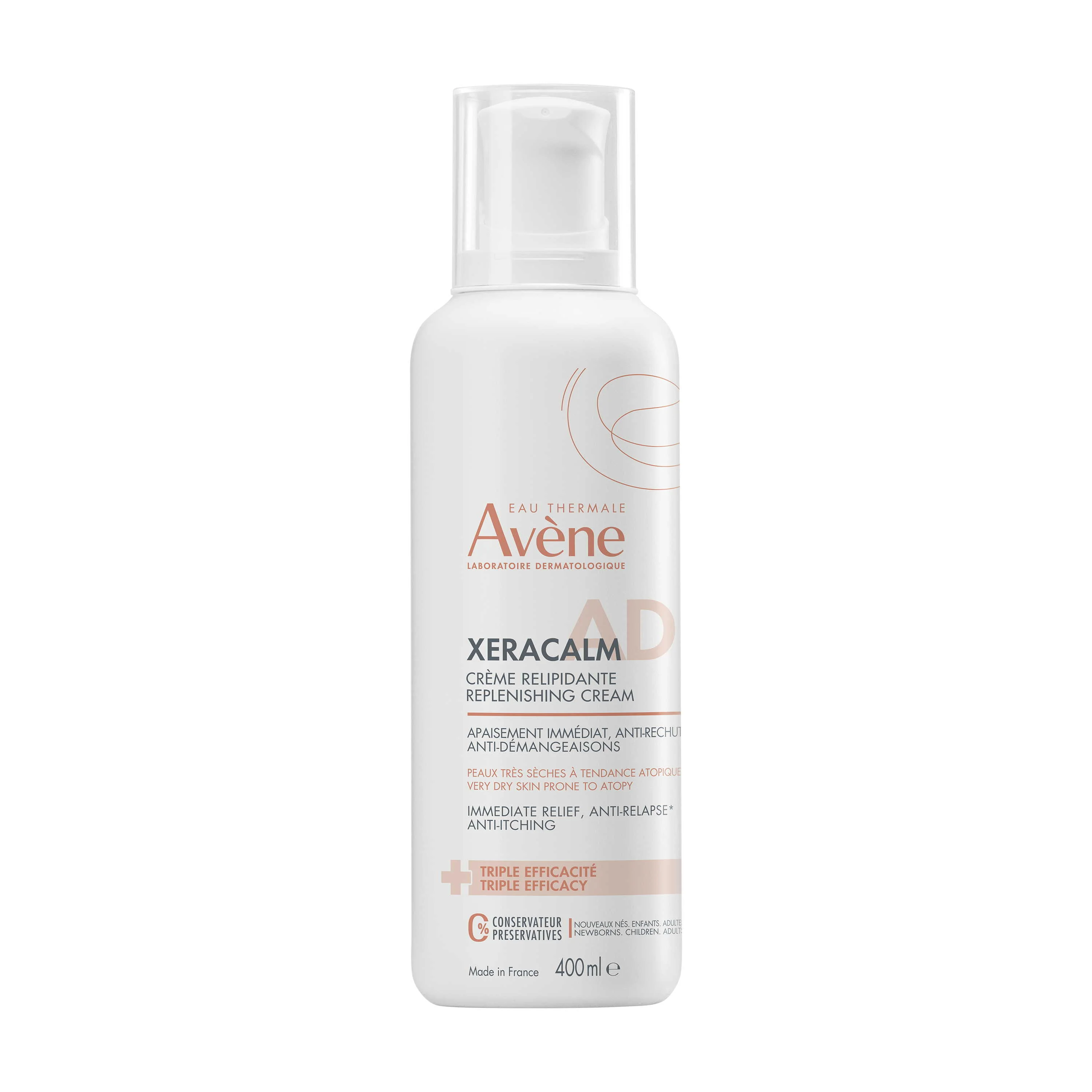 Avène XeraCalm A.D Relipidačný krém 400 ml