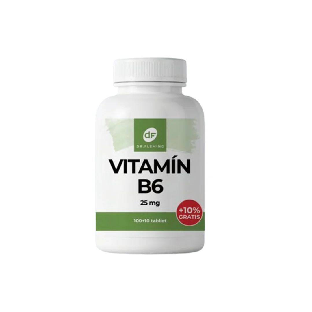 DR. FLEMING Vitamin B6 25mg +10% gratis 110ks