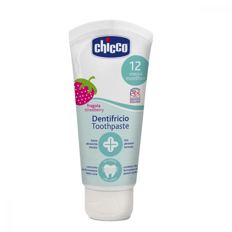 CHICCO Set starostlivosti o zuby Travel ružový, 3r+ 1×1 ks