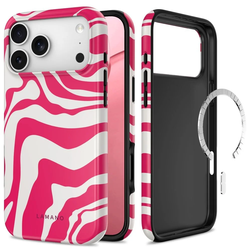 Tech-Protect Lamano MagSafe kryt na iPhone 17 Pro / 18 Pro, flamingo