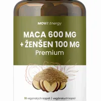 MOVIT Maca 600 mg + Ženšen 100 mg - 90 kps.