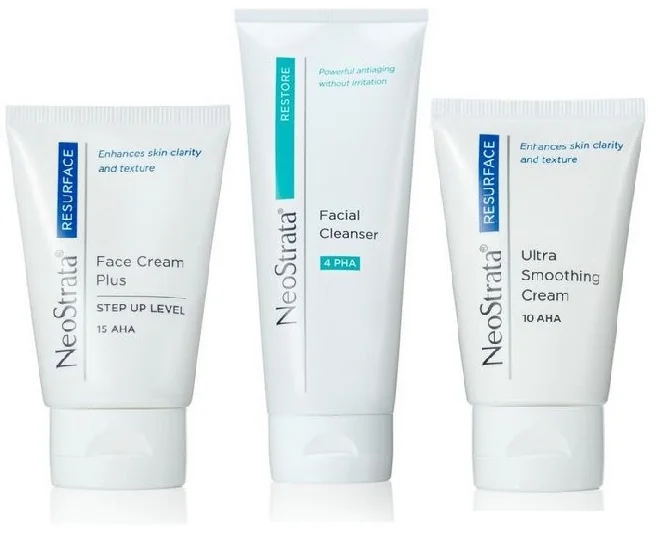 NeoStrata omladzujúci balíček 1×1 set, čistiaci gél 15 ml + hydratačné mlieko 10 g + krém 10 g