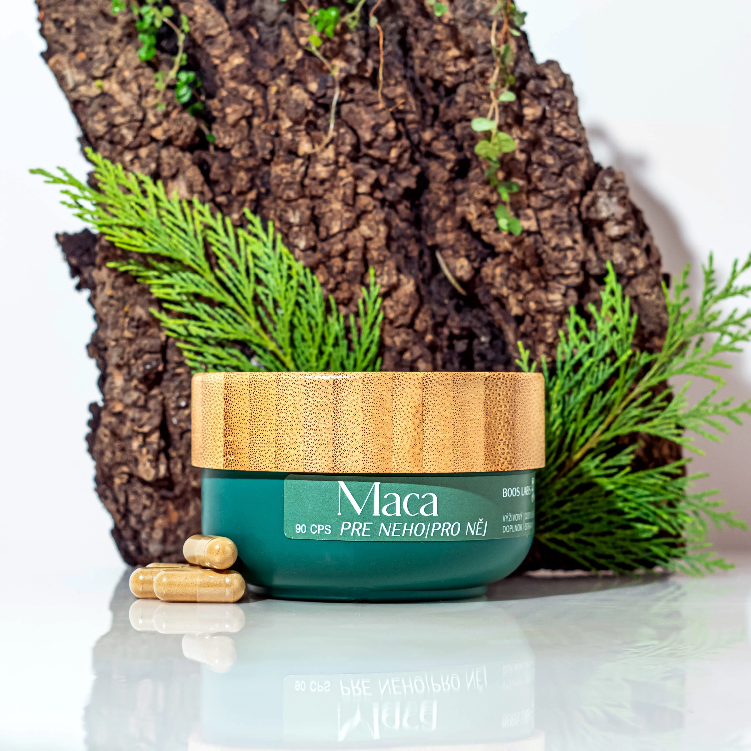 BOOS LABS MACA pre neho 1×90 cps, výživový doplnok