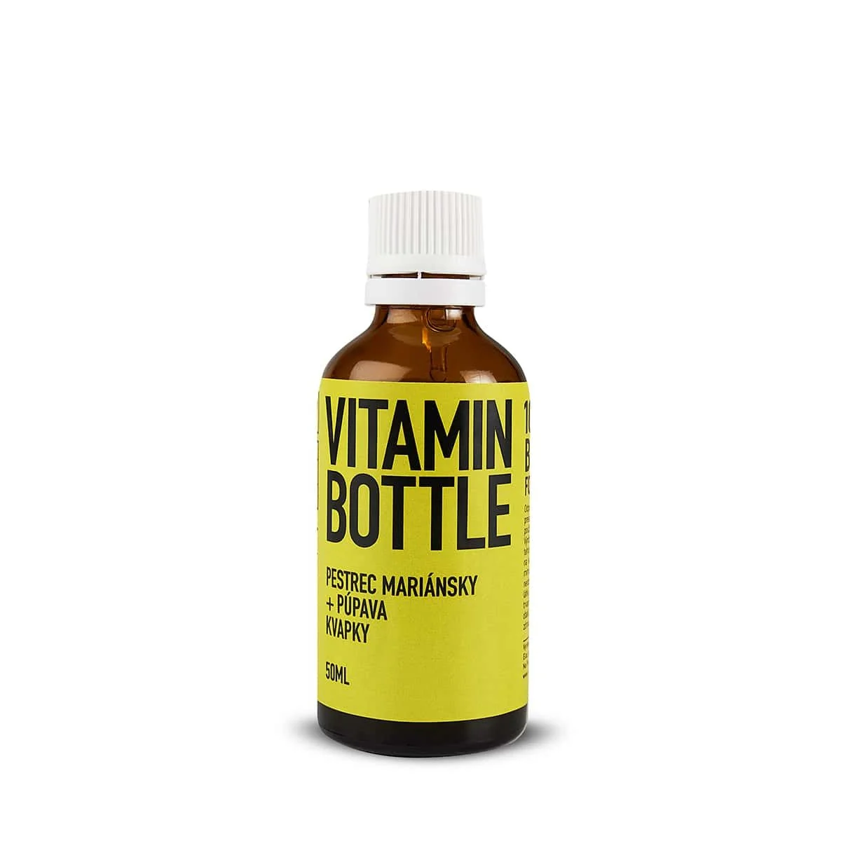 Vitamin Bottle PESTREC MARIÁNSKY a PÚPAVA LEKÁRSKA 50 ml