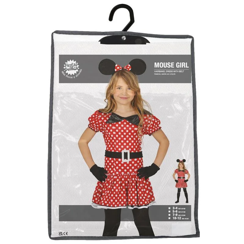 Kostým Minnie Mouse 7-9 rokov