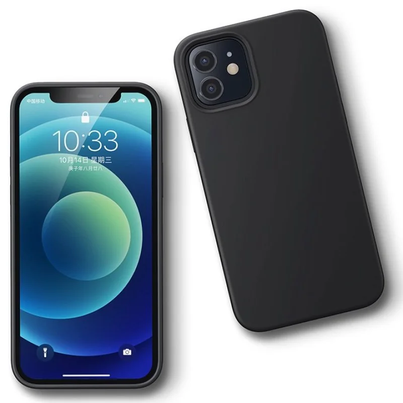Gélové puzdro pre Apple iPhone 14 - Čierna