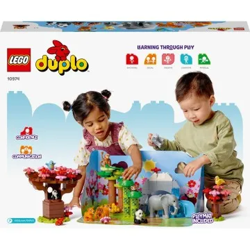 LEGO® DUPLO® 10974 Divoké zvieratá Ázia 1×1 ks, lego stavebnica