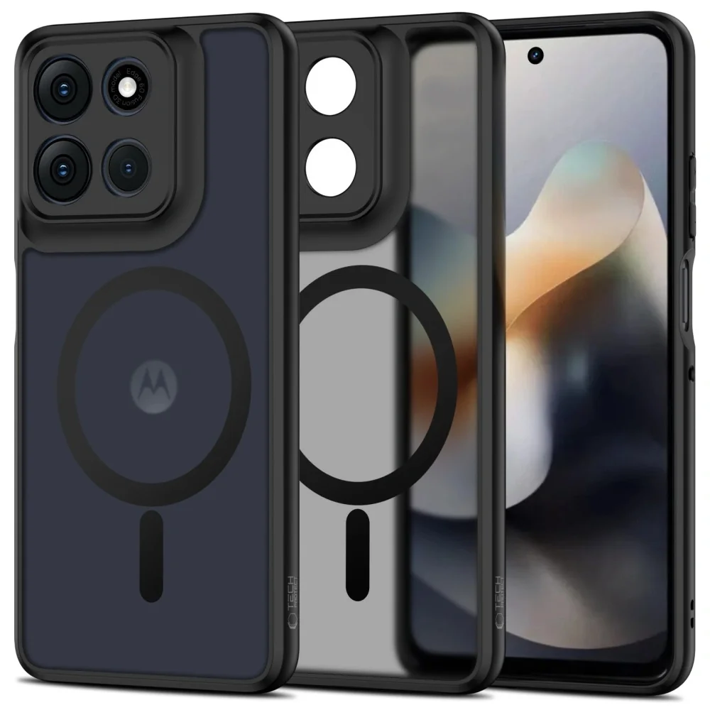 Tech-Protect Magmat MagSafe kryt na Motorola Moto G86 5G, čierny Čierna