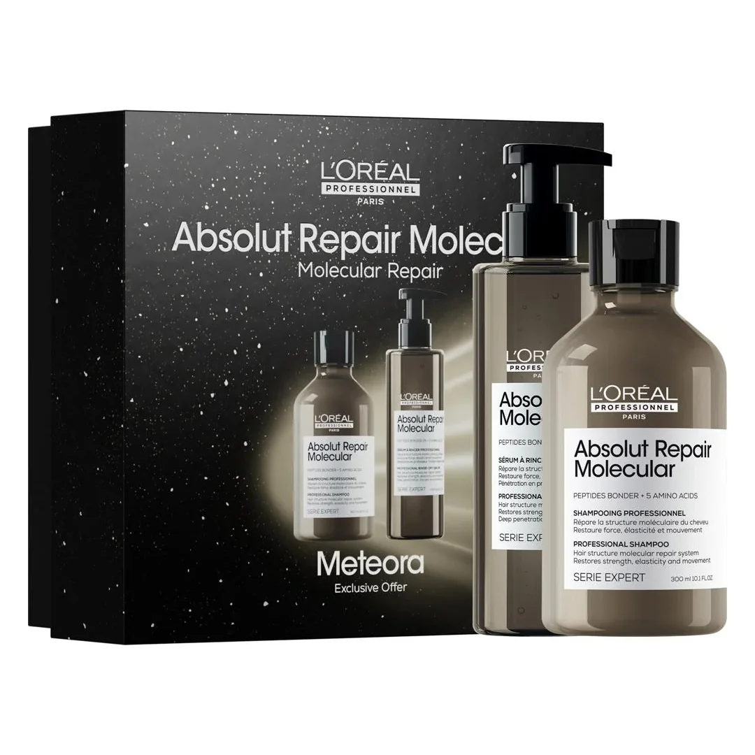 L'Oréal Professionnel Absolut Repair Molecular Duo darčeková sada na poškodené vlasy