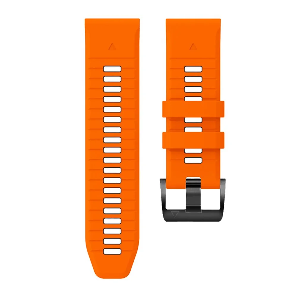 Tech-Protect Iconband remienok na Garmin Fenix 5x / 5x Plus / 6x / 6x Pro / 7x / 8 51mm, orange/black Pro / 7x / 8 51mm, orange/black