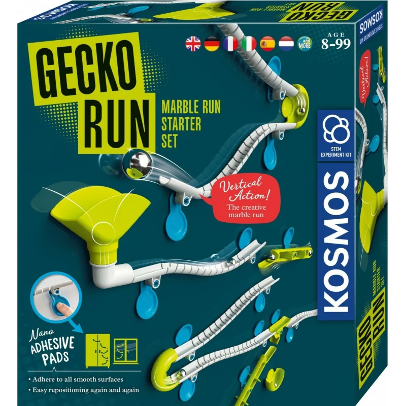 Kosmos Gecko Run Starter Set - vertikálna guličková dráha