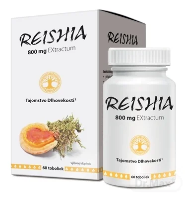 REISHIA 800 mg EXtractum 1×60 cps, výživový doplnok