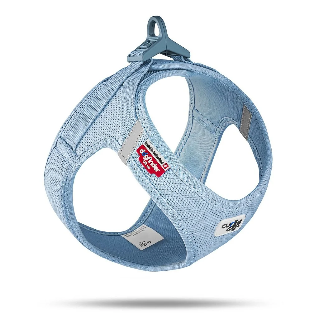 Postroj pre psov so sponou Air-Mesh Skyblue, 3XS, 1,5-3 kg