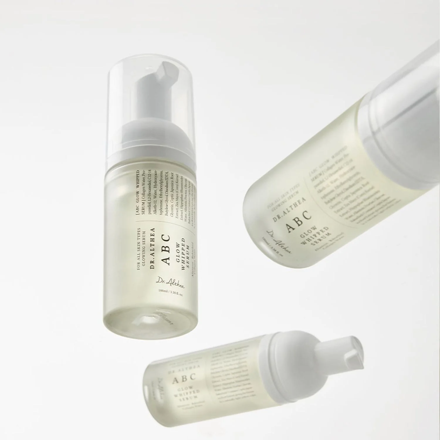 DR. ALTHEA ABC Glow Whipped Serum Rozjasňujúce šľahané sérum s bakuchiolom a kolagénovou vodou 100ml