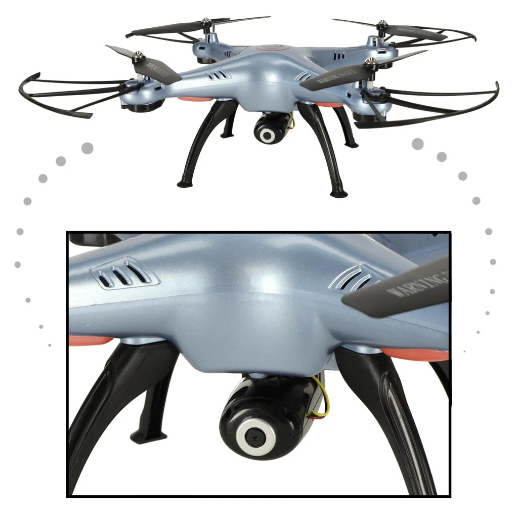 RC dron Syma s Wi‑Fi kamerou – modrý