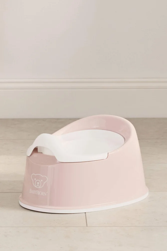 BABYBJÖRN Nočník Smart Powder Pink/White 1×1 ks
