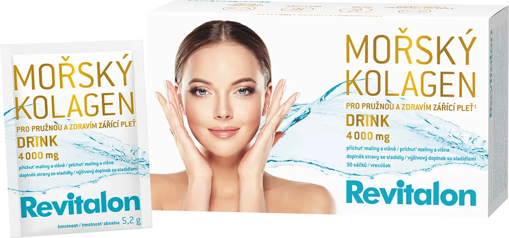 REVITALON morský kolagén drink 1×30 ks, morský kolagén