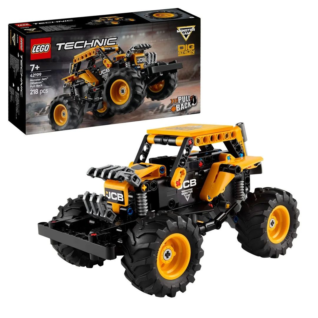 LEGO® Technic™ 42199 Monster Jam™ DIGatron™ s naťahovacím motorom