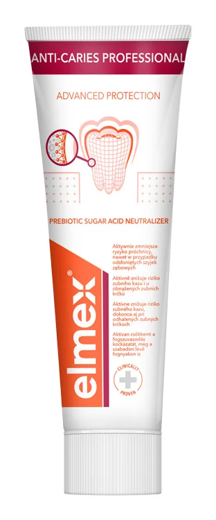 elmex Zubná pasta Anti-Caries Professional 1×75 ml, zubná pasta