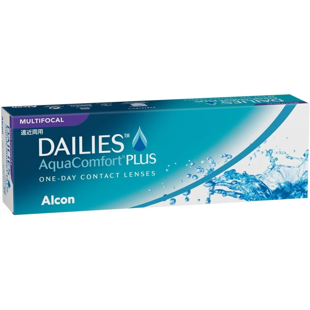 Denné Dailies AquaComfort Plus Multifokálne (30 šošoviek) Dioptrie: -5.25, Zakrivenie: 8.7, Adícia: HIGH