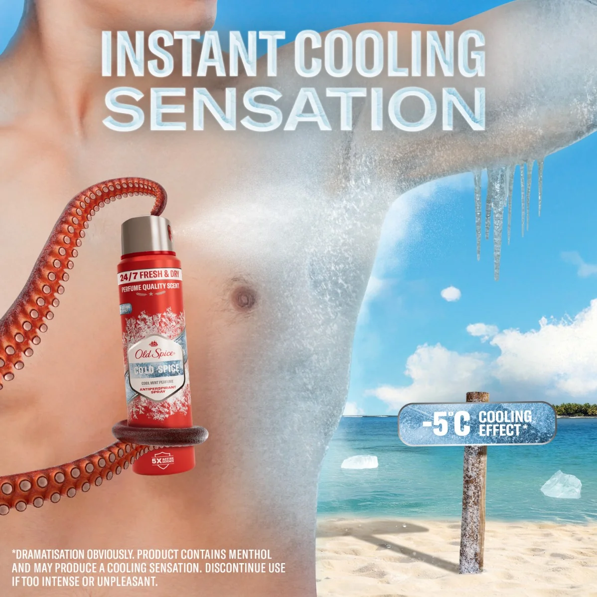Old Spice Cold Spice antiperspirant v spreji 150 ml 150 ml