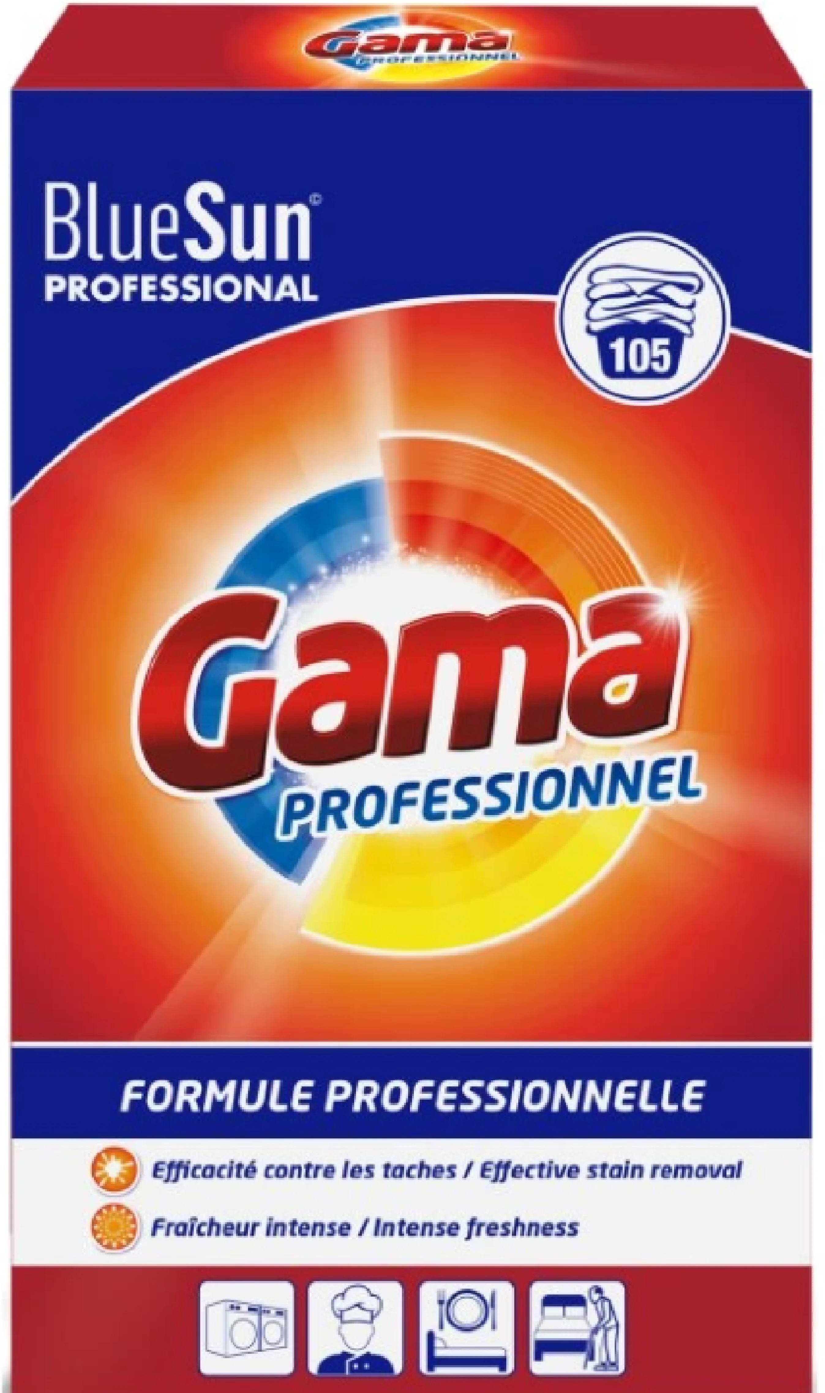 GAMA prací prášok na Regular 6,825kg / 105 praní