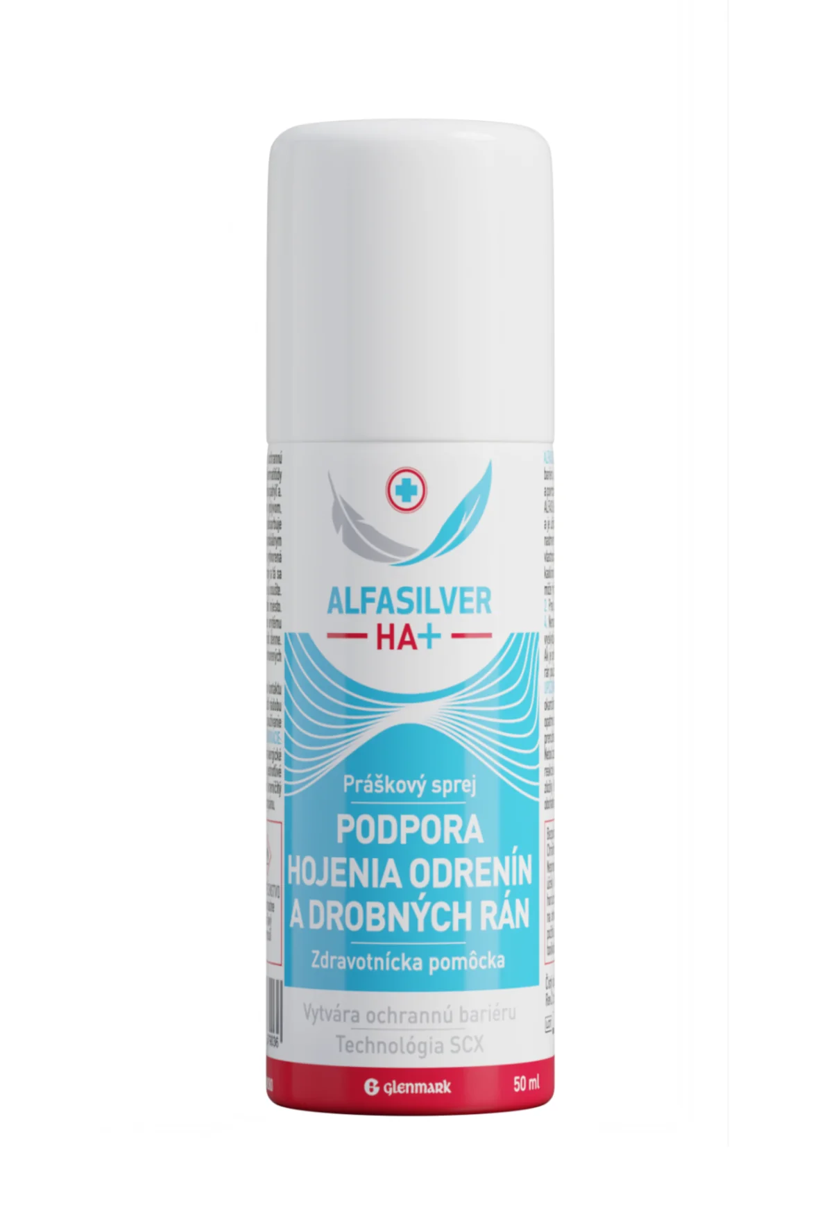 ALFASILVER HA+ sprej v prášku na ošetrenie rán 1×50 ml, sprej na ošetrenie rán