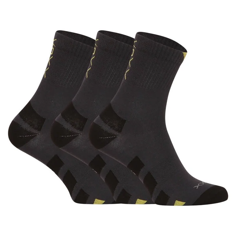 3PACK ponožky tmavo sivé (Gastl) S