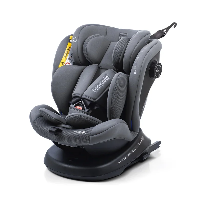 Babyauto Valora i-Fix i-Size 360 autosedačka 40–150 cm, Phantom Grey