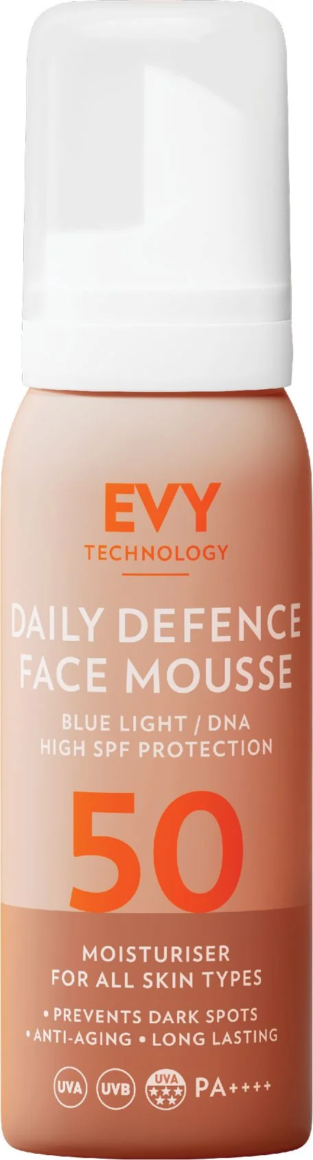 EVY Technology SPF 50 Antiage slnečná ochrana na tvár 75ml