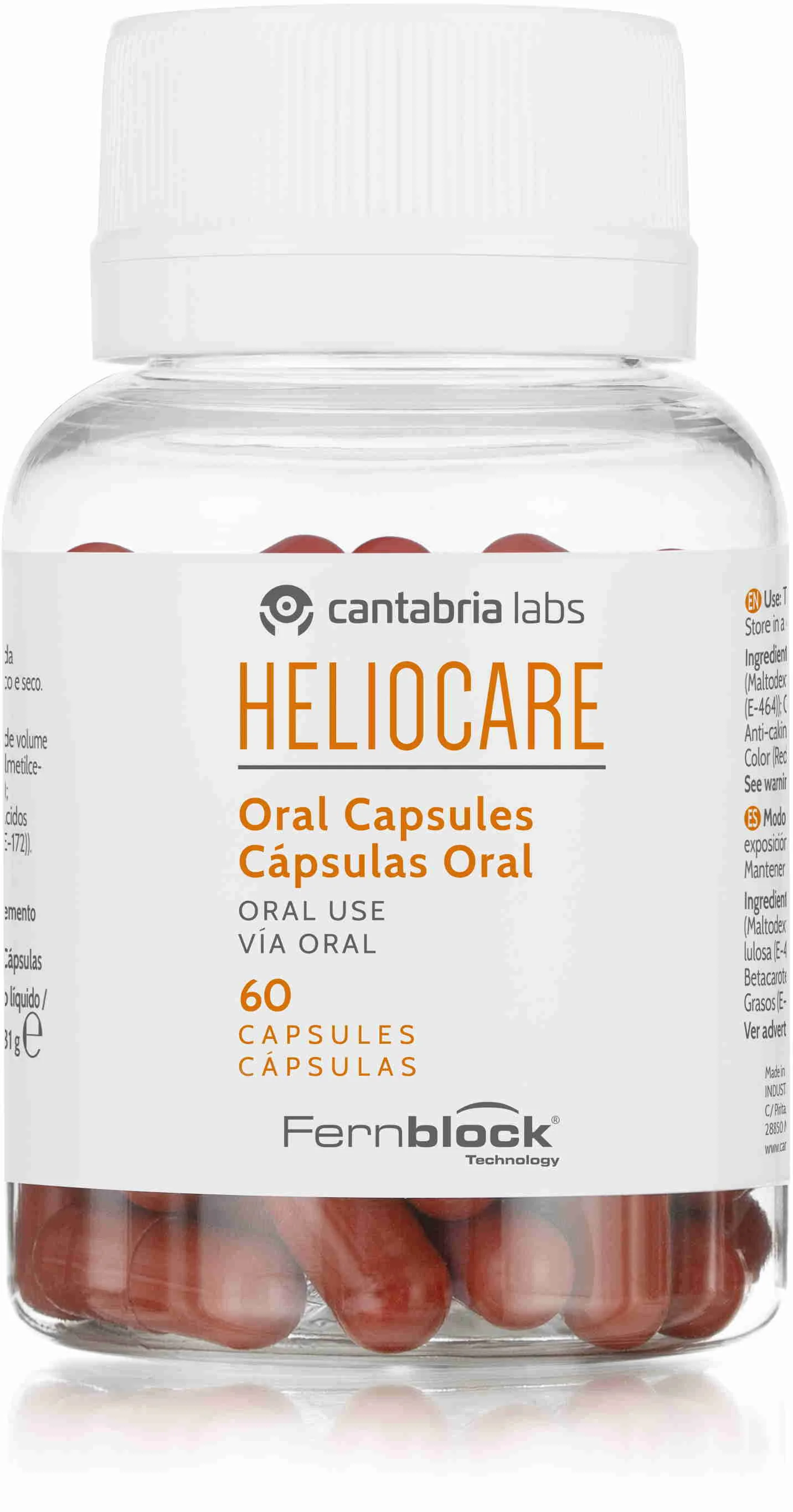 Heliocare ADVANCED Oral+B 60 cps
