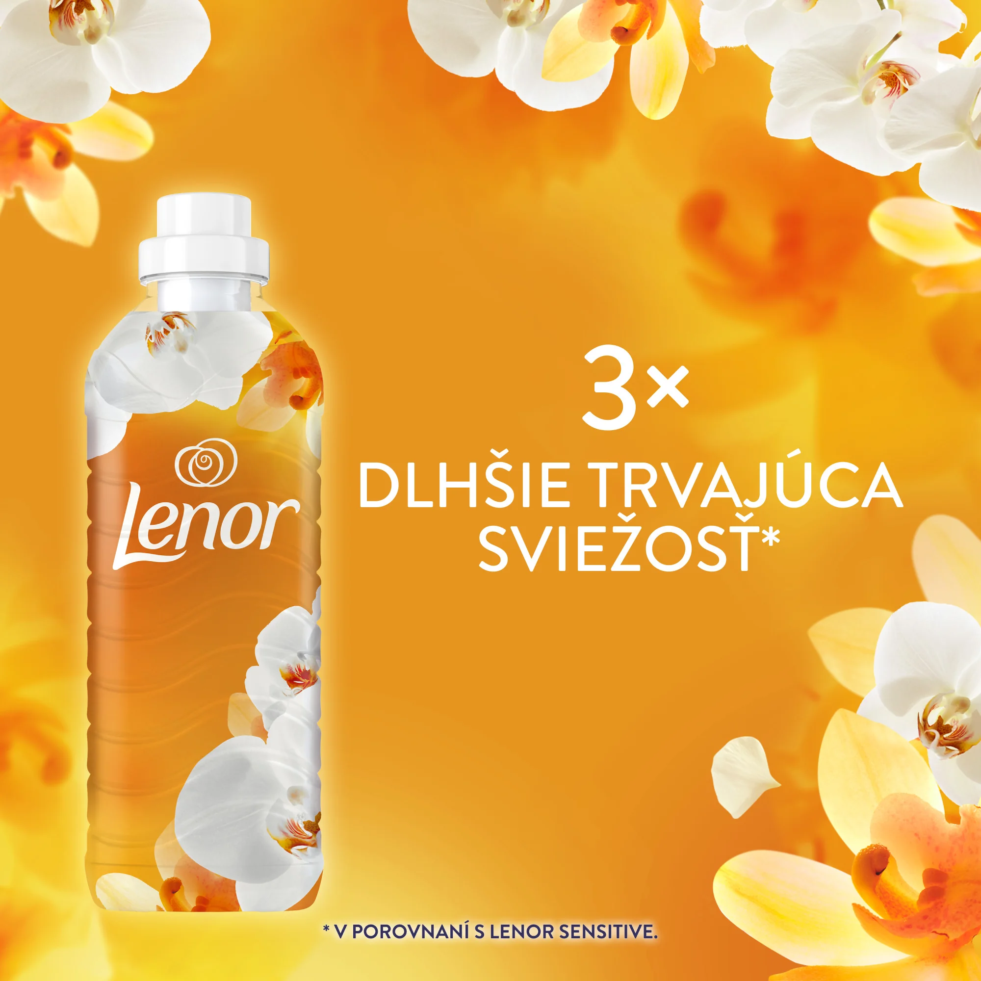 Lenor Orchid & Vanilla aviváž 118 praní 2478 ml