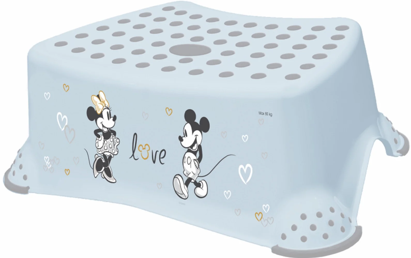 Stolička, schodík s protišmykovou funkciou - Mickey Mouse, modrý