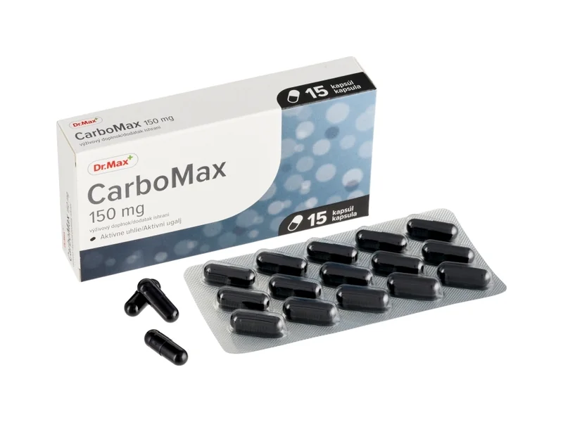 Dr. Max CarboMax 150 mg 1×15 cps, výživový doplnok