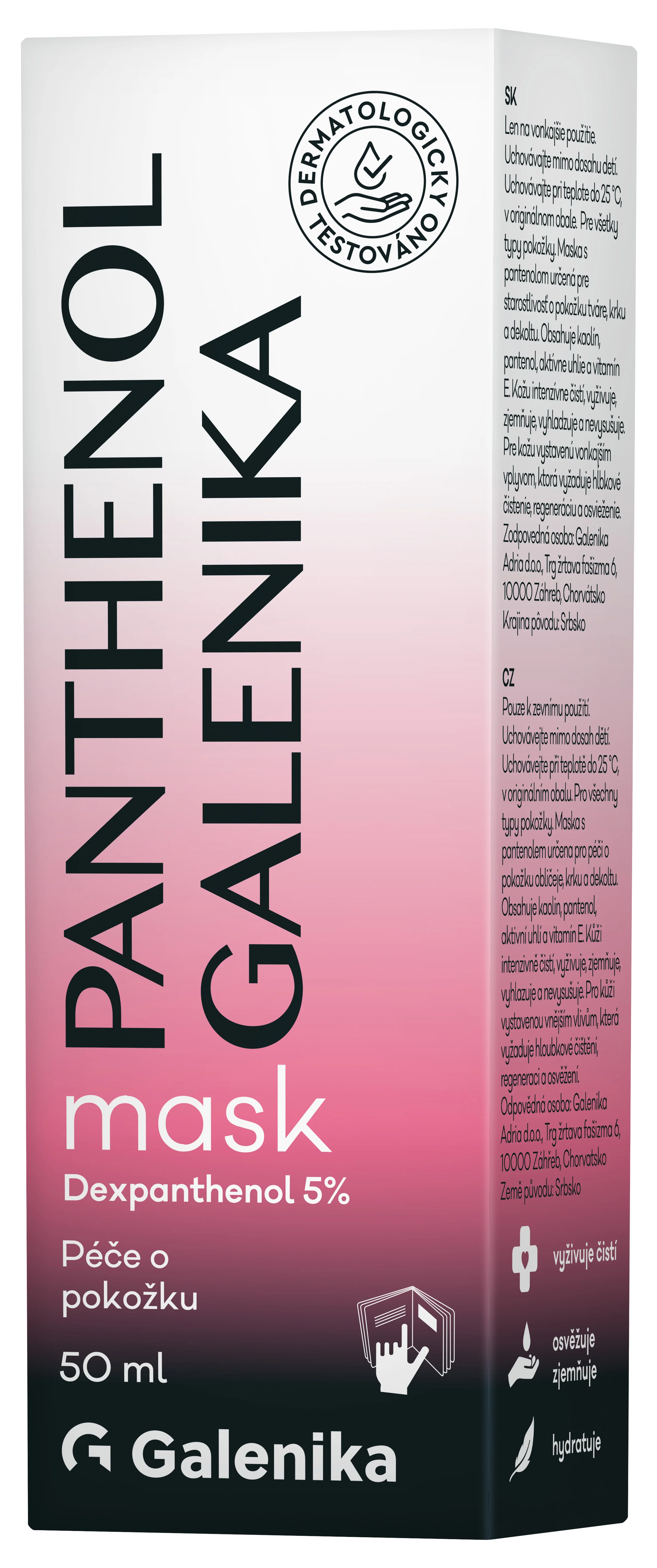 PANTHENOL GALENIKA mask 50 ml