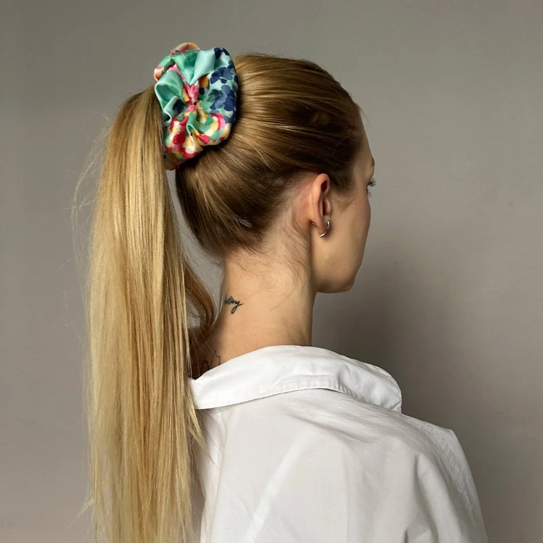 Hodvábna gumička Mallys Romantic maxi