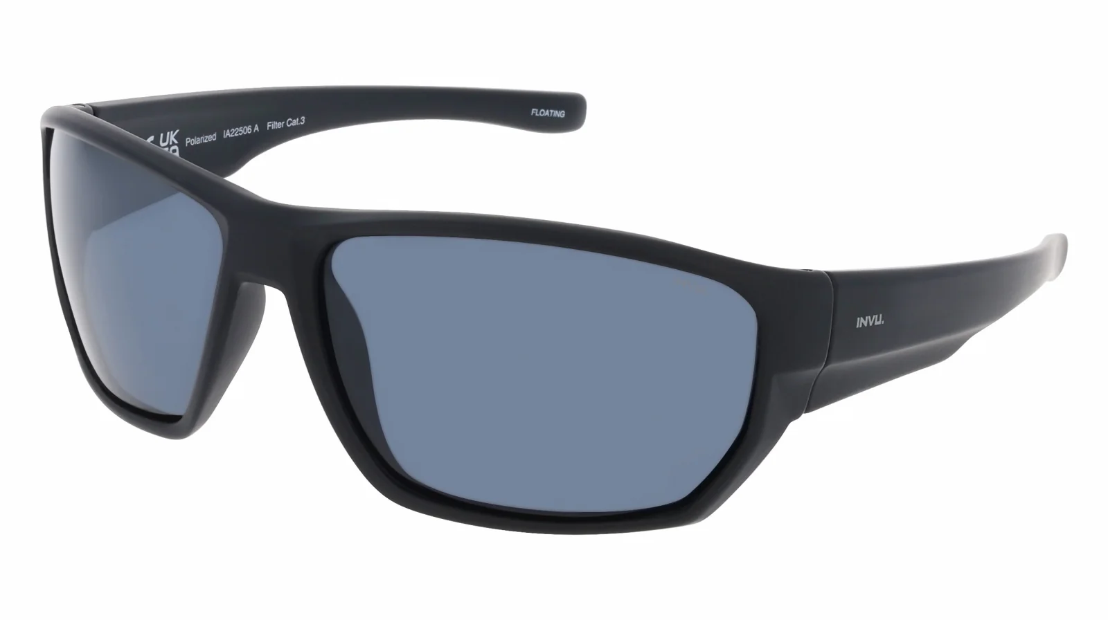 INVU IA22506A slnečné okuliare matt black smoke Pánske slnečné okuliare
