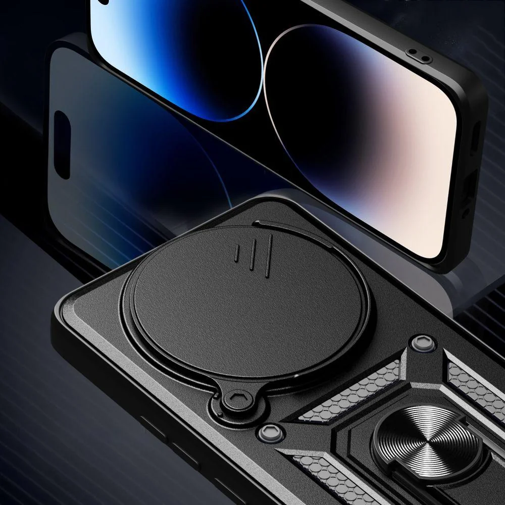 Obal CamShield Pro pre Xiaomi Redmi Note 14 Pro 5G Čierna