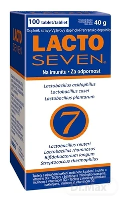 Vitabalans LACTOSEVEN 1×100 tbl, výživový doplnok