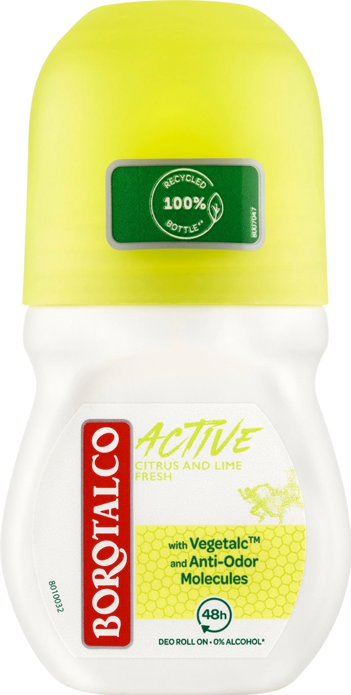 BOROTALCO Active roll-on 1×50 ml, antiperspirant